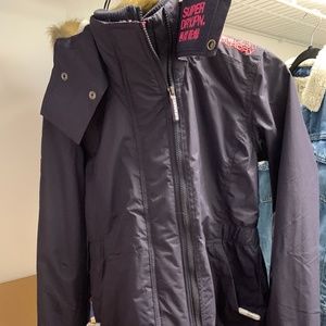 Superdry brand new water repellent coat